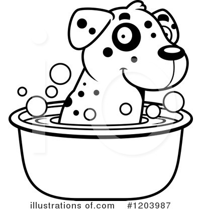 Dalmatian Clipart #1203987 by Cory Thoman