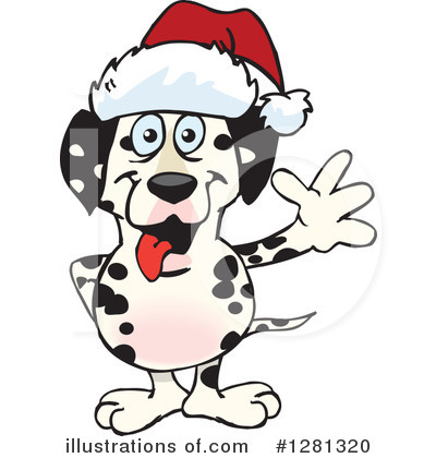 Dalmatian Clipart #1281320 by Dennis Holmes Designs