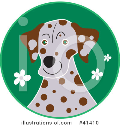 Royalty-Free (RF) Dalmatian Clipart Illustration by Prawny - Stock Sample #41410
