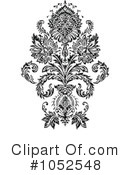 Damask Clipart #1052548 by BestVector