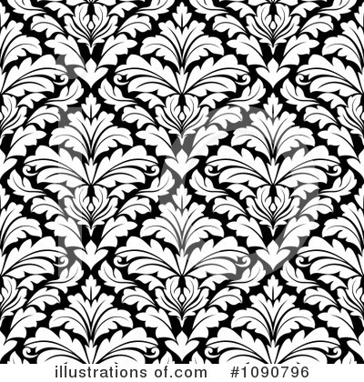 Royalty-Free (RF) Damask Clipart Illustration by Vector Tradition SM - Stock Sample #1090796