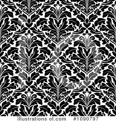 Royalty-Free (RF) Damask Clipart Illustration by Vector Tradition SM - Stock Sample #1090797