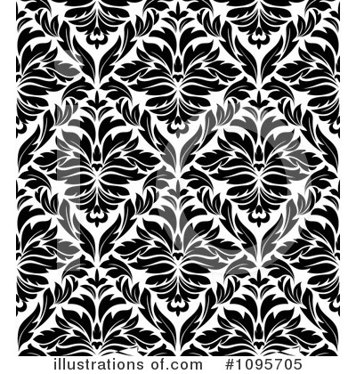 Royalty-Free (RF) Damask Clipart Illustration by Vector Tradition SM - Stock Sample #1095705