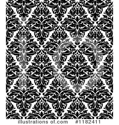 Royalty-Free (RF) Damask Clipart Illustration by Vector Tradition SM - Stock Sample #1182411
