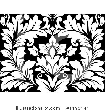 Royalty-Free (RF) Damask Clipart Illustration by Vector Tradition SM - Stock Sample #1195141