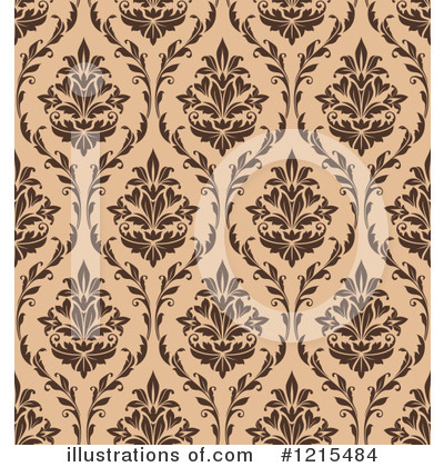 Royalty-Free (RF) Damask Clipart Illustration by Vector Tradition SM - Stock Sample #1215484