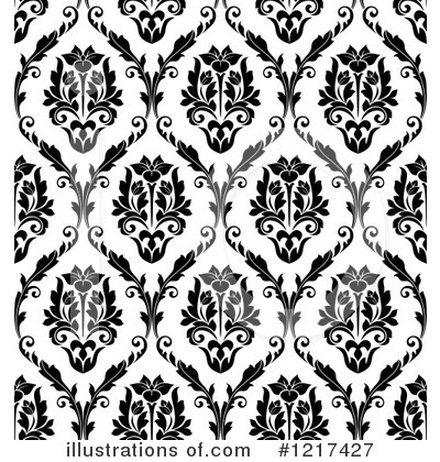 Royalty-Free (RF) Damask Clipart Illustration by Vector Tradition SM - Stock Sample #1217427
