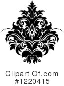 Damask Clipart #1220415 by Vector Tradition SM
