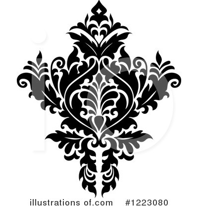 Royalty-Free (RF) Damask Clipart Illustration by Vector Tradition SM - Stock Sample #1223080