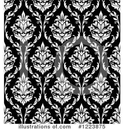 Royalty-Free (RF) Damask Clipart Illustration by Vector Tradition SM - Stock Sample #1223875