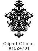 Damask Clipart #1224781 by Vector Tradition SM