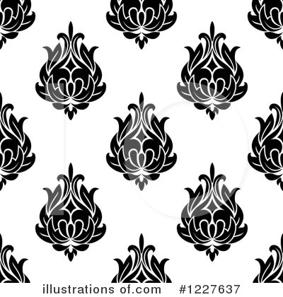 Royalty-Free (RF) Damask Clipart Illustration by Vector Tradition SM - Stock Sample #1227637