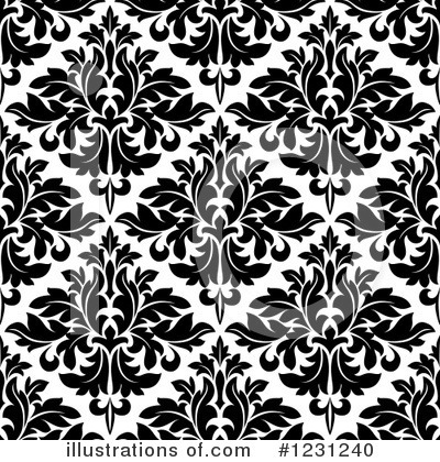 Royalty-Free (RF) Damask Clipart Illustration by Vector Tradition SM - Stock Sample #1231240