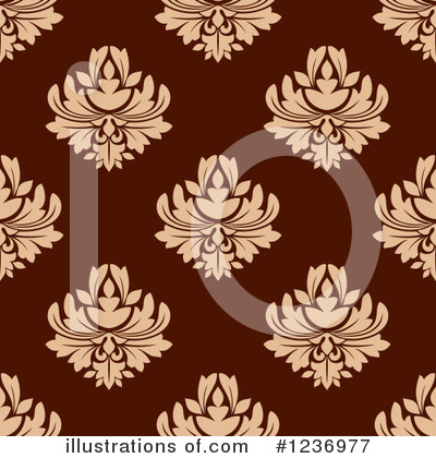 Royalty-Free (RF) Damask Clipart Illustration by Vector Tradition SM - Stock Sample #1236977