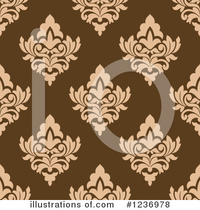 Royalty-Free (RF) Damask Clipart Illustration by Vector Tradition SM - Stock Sample #1236978