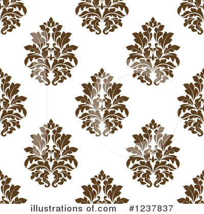 Royalty-Free (RF) Damask Clipart Illustration by Vector Tradition SM - Stock Sample #1237837