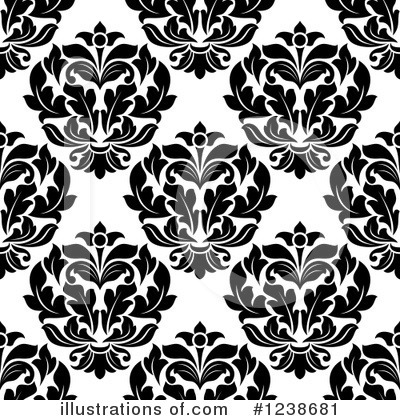 Royalty-Free (RF) Damask Clipart Illustration by Vector Tradition SM - Stock Sample #1238681