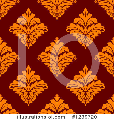 Royalty-Free (RF) Damask Clipart Illustration by Vector Tradition SM - Stock Sample #1239720