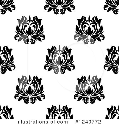 Royalty-Free (RF) Damask Clipart Illustration by Vector Tradition SM - Stock Sample #1240772