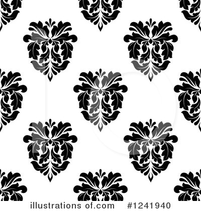 Royalty-Free (RF) Damask Clipart Illustration by Vector Tradition SM - Stock Sample #1241940