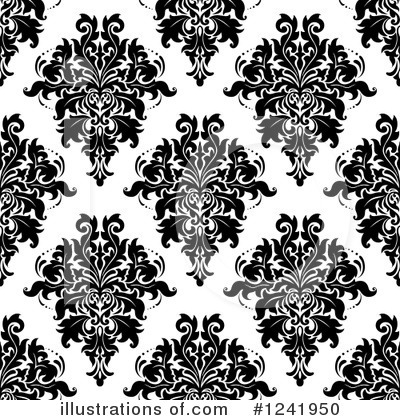 Royalty-Free (RF) Damask Clipart Illustration by Vector Tradition SM - Stock Sample #1241950