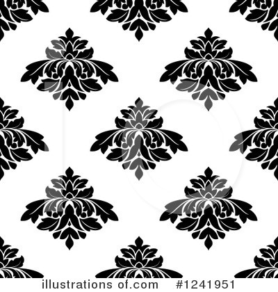 Royalty-Free (RF) Damask Clipart Illustration by Vector Tradition SM - Stock Sample #1241951