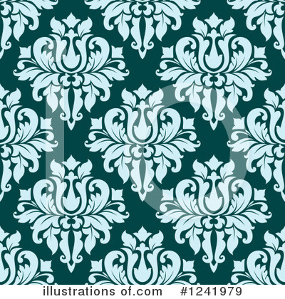 Royalty-Free (RF) Damask Clipart Illustration by Vector Tradition SM - Stock Sample #1241979