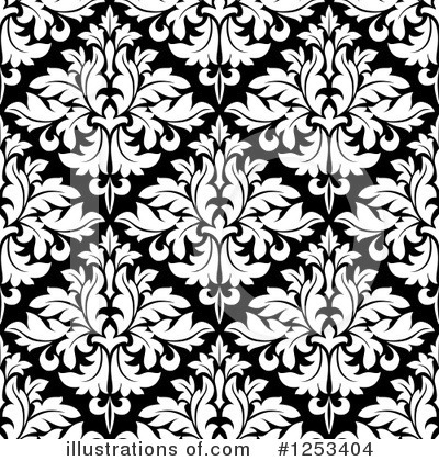 Royalty-Free (RF) Damask Clipart Illustration by Vector Tradition SM - Stock Sample #1253404