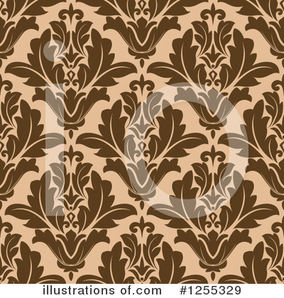 Royalty-Free (RF) Damask Clipart Illustration by Vector Tradition SM - Stock Sample #1255329