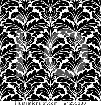 Royalty-Free (RF) Damask Clipart Illustration by Vector Tradition SM - Stock Sample #1255330