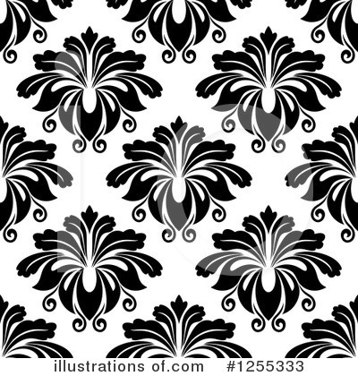 Royalty-Free (RF) Damask Clipart Illustration by Vector Tradition SM - Stock Sample #1255333