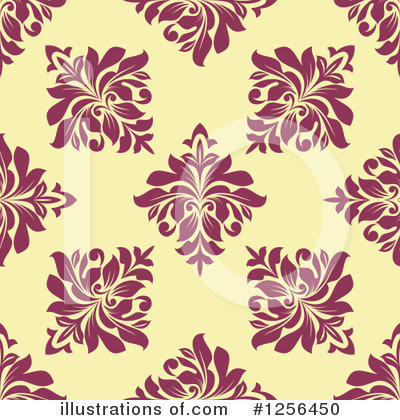 Royalty-Free (RF) Damask Clipart Illustration by Vector Tradition SM - Stock Sample #1256450