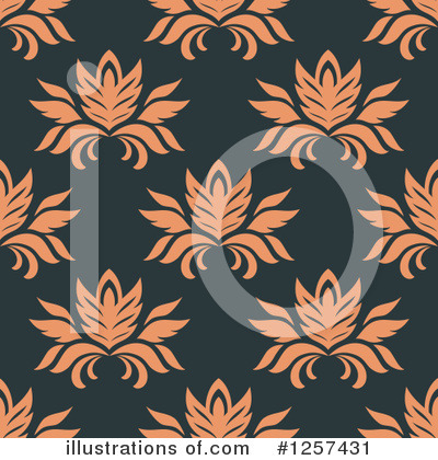 Royalty-Free (RF) Damask Clipart Illustration by Vector Tradition SM - Stock Sample #1257431