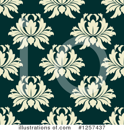 Royalty-Free (RF) Damask Clipart Illustration by Vector Tradition SM - Stock Sample #1257437