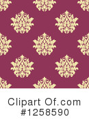 Damask Clipart #1258590 by Vector Tradition SM