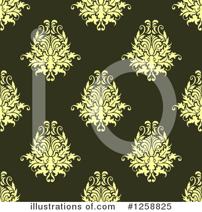 Royalty-Free (RF) Damask Clipart Illustration by Vector Tradition SM - Stock Sample #1258825