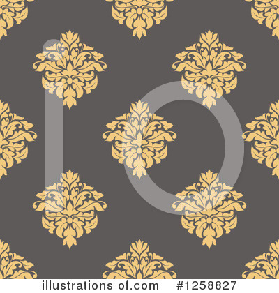 Royalty-Free (RF) Damask Clipart Illustration by Vector Tradition SM - Stock Sample #1258827