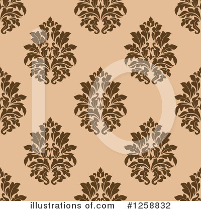 Royalty-Free (RF) Damask Clipart Illustration by Vector Tradition SM - Stock Sample #1258832