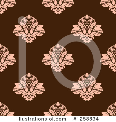 Royalty-Free (RF) Damask Clipart Illustration by Vector Tradition SM - Stock Sample #1258834