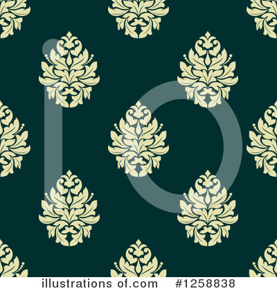 Royalty-Free (RF) Damask Clipart Illustration by Vector Tradition SM - Stock Sample #1258838