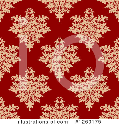 Royalty-Free (RF) Damask Clipart Illustration by Vector Tradition SM - Stock Sample #1260175