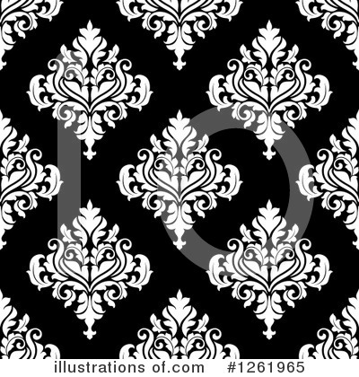 Royalty-Free (RF) Damask Clipart Illustration by Vector Tradition SM - Stock Sample #1261965
