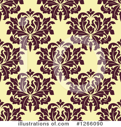 Royalty-Free (RF) Damask Clipart Illustration by Vector Tradition SM - Stock Sample #1266090