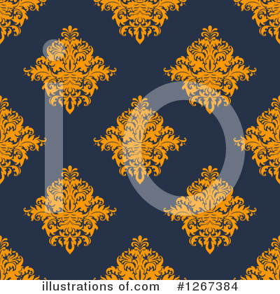 Royalty-Free (RF) Damask Clipart Illustration by Vector Tradition SM - Stock Sample #1267384