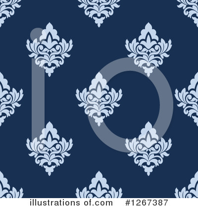 Royalty-Free (RF) Damask Clipart Illustration by Vector Tradition SM - Stock Sample #1267387