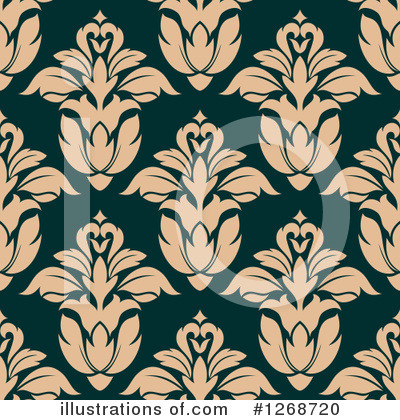 Royalty-Free (RF) Damask Clipart Illustration by Vector Tradition SM - Stock Sample #1268720