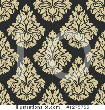 Royalty-Free (RF) Damask Clipart Illustration by Vector Tradition SM - Stock Sample #1275755