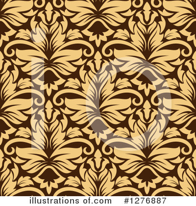 Royalty-Free (RF) Damask Clipart Illustration by Vector Tradition SM - Stock Sample #1276887