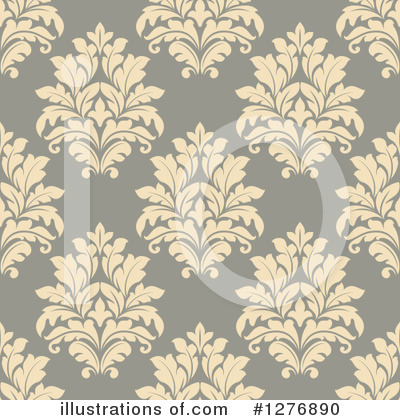 Royalty-Free (RF) Damask Clipart Illustration by Vector Tradition SM - Stock Sample #1276890