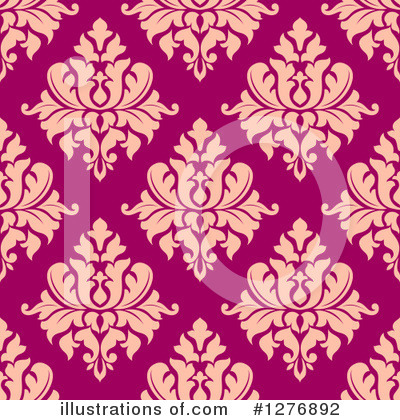 Royalty-Free (RF) Damask Clipart Illustration by Vector Tradition SM - Stock Sample #1276892